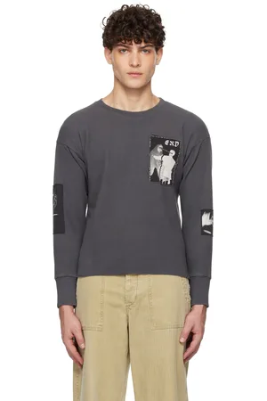 ENFANTS RICHES DEPRIMES Black Assemblage LS Thermal I T-shirt