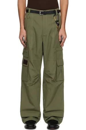 Carrer Green Cobalt Cargo Pants