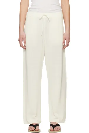The Row White Jory Trousers