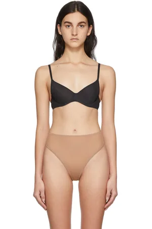 SKIMS Black Jelly Sheer Underwire Bra