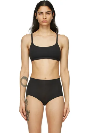 SKIMS Black Fits Everybody Scoop Neck Bralette