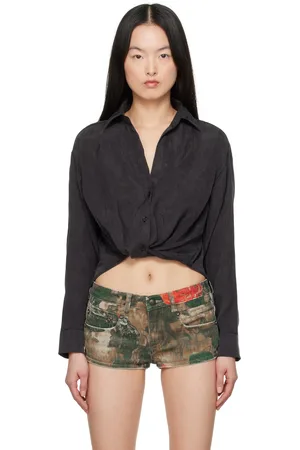 R13 Twisted Front Shirt