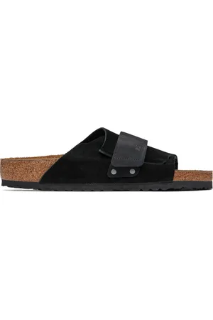 Birkenstock Black Regular Kyoto Sandals