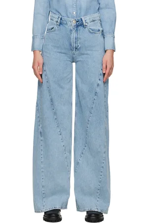 RAG&BONE Blue Sofie Splice Jeans