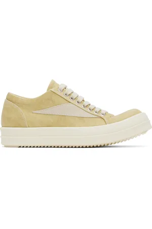 Rick Owens Beige Hollywood Vintage Sneaks Sneakers