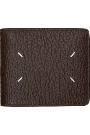 Maison Margiela Brown Four Stitches Wallet
