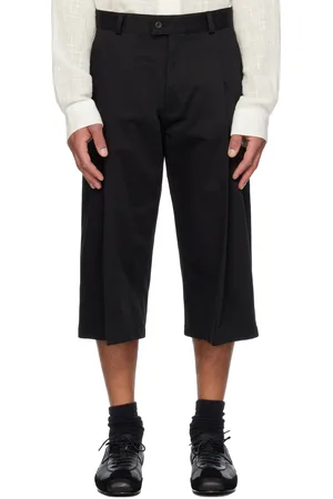 rice nine ten Three Quarter Chinos 2Tuck Shorts