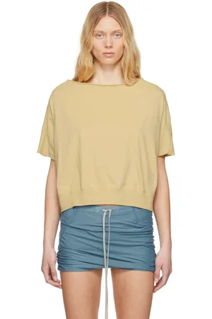 Rick Owens Beige Hollywood Dagger T-shirt