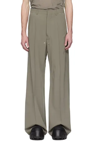 Rick Owens Gray Hollywood Tailored Belas Trousers