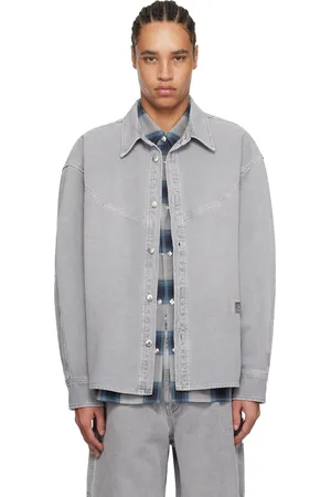 WOOYOUNGMI Gray Western Shirt