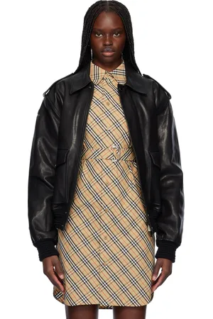 Burberry Bomber Leather Jacket