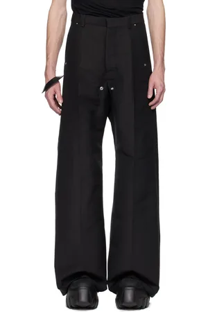 Rick Owens Black Hollywood Tailored Belas Trousers