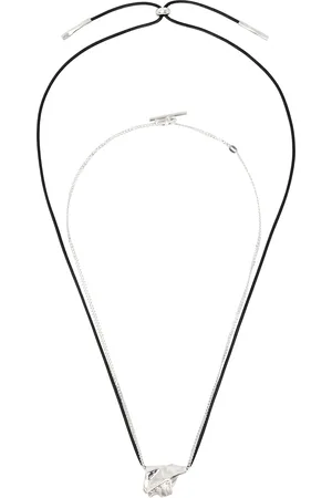 KARMUEL YOUNG Black & Silver MOU C.C.M. Edition NL-006 Necklace