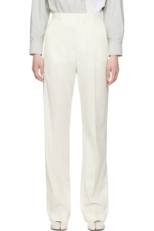 Maison Margiela Off-White Tailoring Wool Blend Trousers