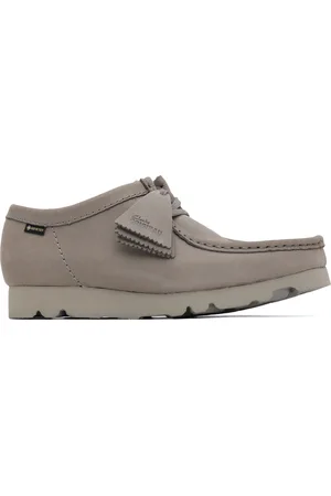 Clarks Gray Wallabee Gore-Tex Derbys