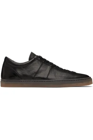 LEMAIRE Black Linoleum Laced Up Sneakers