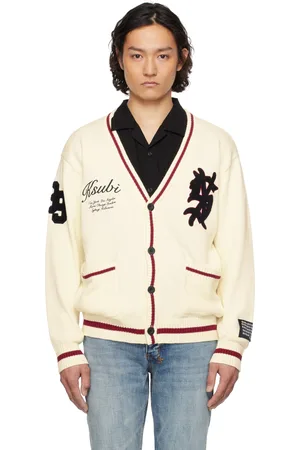 KSUBI Off-White Playoff Cardigan