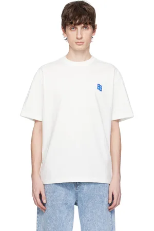 Ader Error White Sig; TRS Tag 01 T-shirt