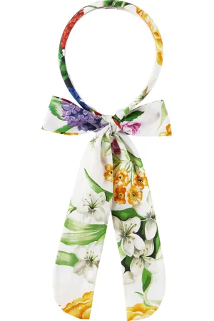 Dolce & Gabbana Kids Multicolor Floral Headband