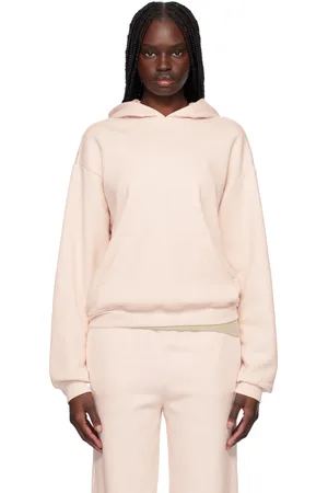SKIMS Pink Cotton Fleece Classic Hoodie
