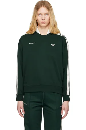 Sporty & Rich Adidas Originals Edition Track Crewneck Sweatshirt