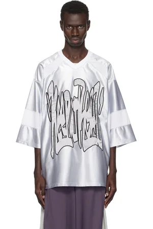 PAM PERKS AND MINI White & Silver Keeper T-shirt