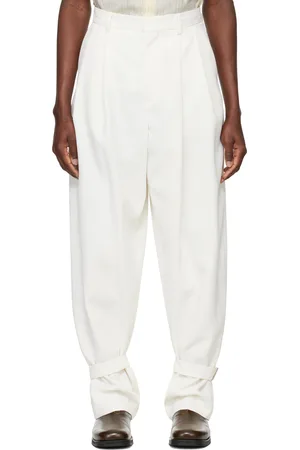 SYSTEM Ankle Strap Wool Trousers