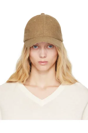 Carter Young Brown Shirting Stripe Baseball Cap
