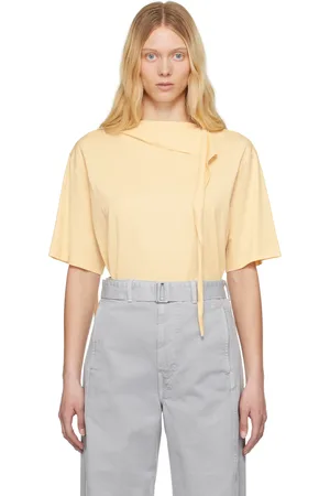 LEMAIRE Yellow Foulard T-shirt