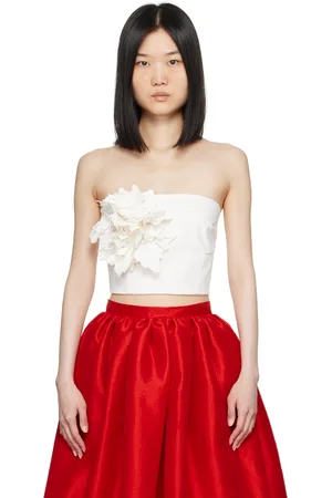 Kika Vargas SSENSE Exclusive Off-White Tank Top