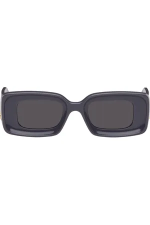 Loewe Purple Rectangular Sunglasses