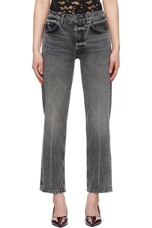 ANINE BING Gray Kate Jeans