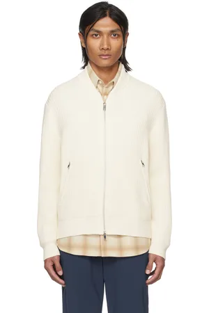 THEORY Off-White Ryke Bomber Jacket