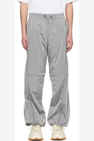 WOOYOUNGMI Gray Paneled Track Pants