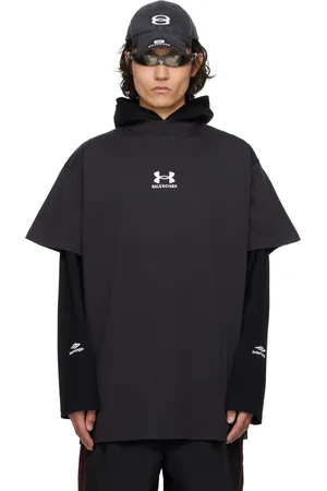 Balenciaga Black Under Armour Edition Oversized T-shirt