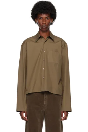 RIER Khaki Mini Shirt