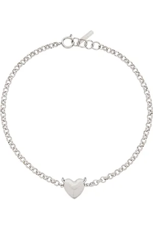 Justine Clenquet Silver Devil Necklace
