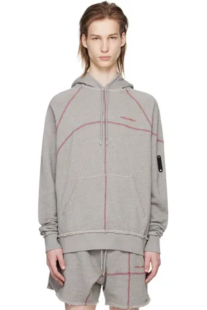A-cold-wall* Gray Intersect Hoodie