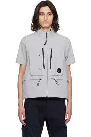C.P. Company Gray Utility Vest