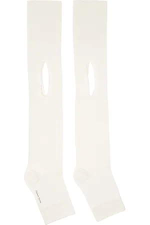 Simone Rocha Off-White Open Toe Socks