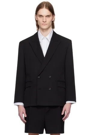 HUGO BOSS Black Double-Breasted Blazer