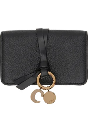 Chloé Black Alphabet Card Holder