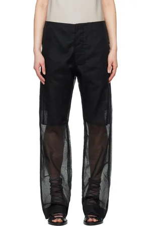 GABRIELA COLL GARMENTS Black No.205 Taffeta Trousers