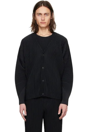 Issey Miyake Black Monthly Color March Cardigan