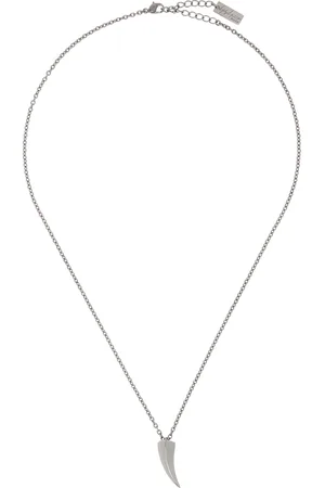 YOHJI YAMAMOTO Gunmetal Claw Necklace
