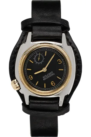 Takahiromiyashita The Soloist Silver & VAGUE WATCH Co. Edition Coussin Watch
