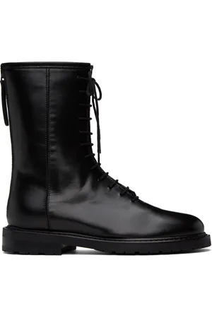 LEGRES Lace-Up Combat Boots