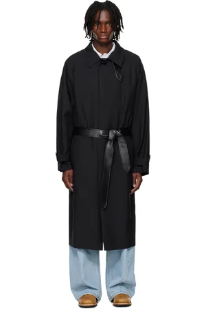 SYSTEM Navy Summer Wool Single Coat