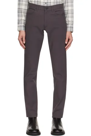 THEORY Gray Raffi Trousers