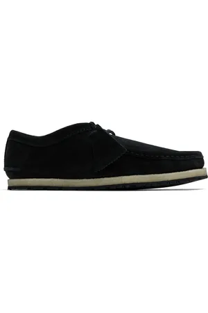 Clarks Black Godney Lace Derbys